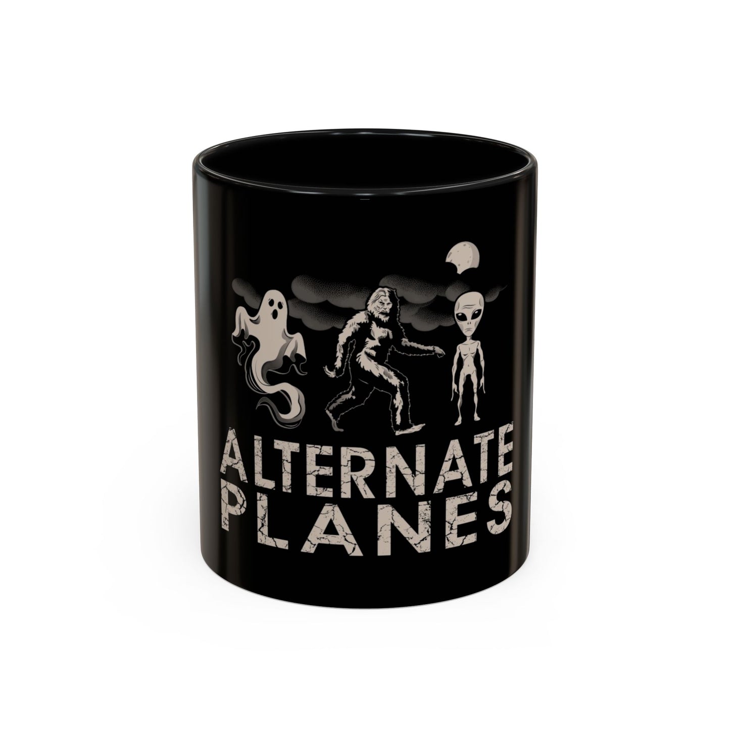 Alien-Themed Coffee Mug, Perfect for Sci-Fi Lovers, Great Gift for Birthdays, Halloween, and More, Unique Home Décor Item