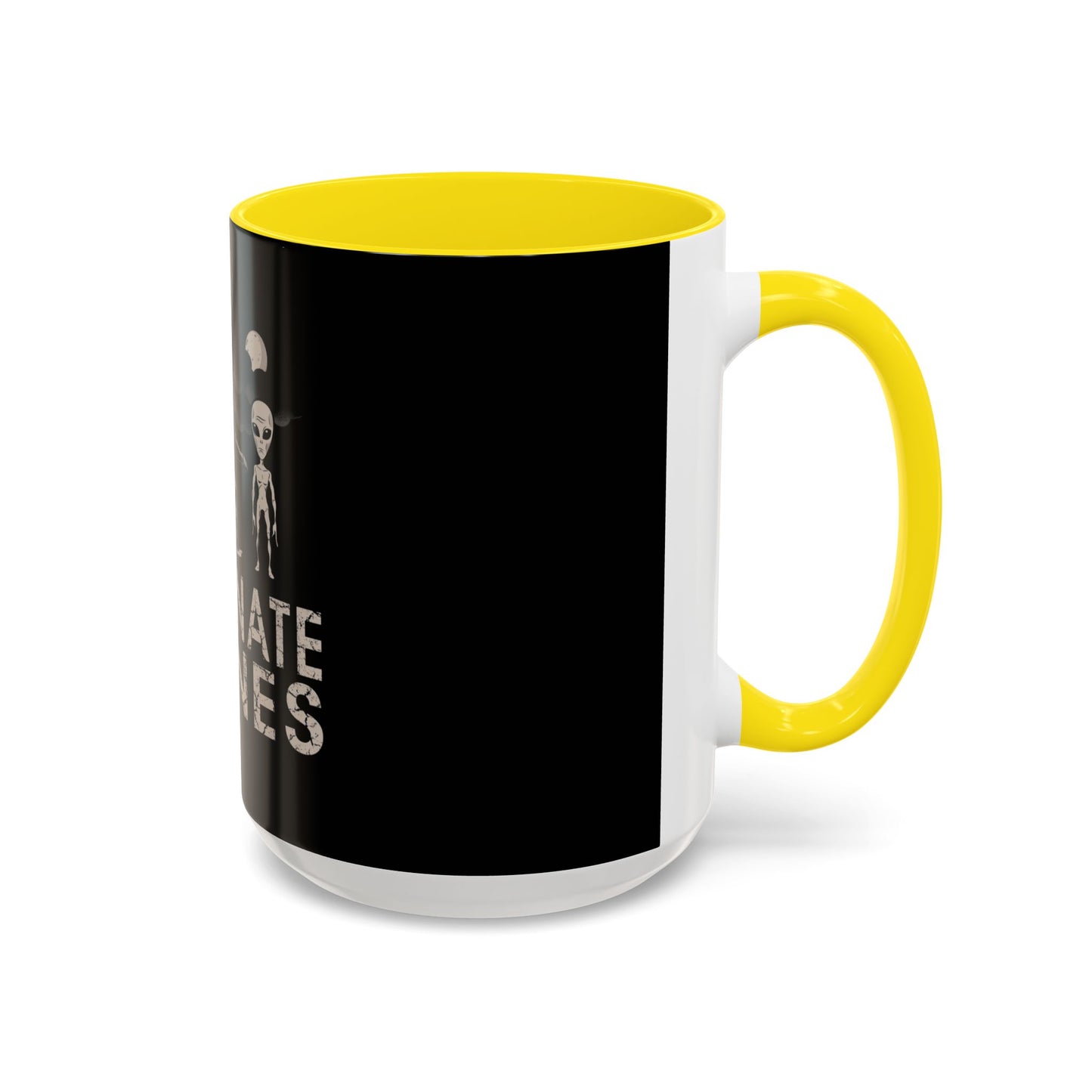 Alien-Themed Coffee Mug, Perfect for Sci-Fi Lovers, Great Gift for Birthdays, Halloween, and More, Unique Home Décor Item