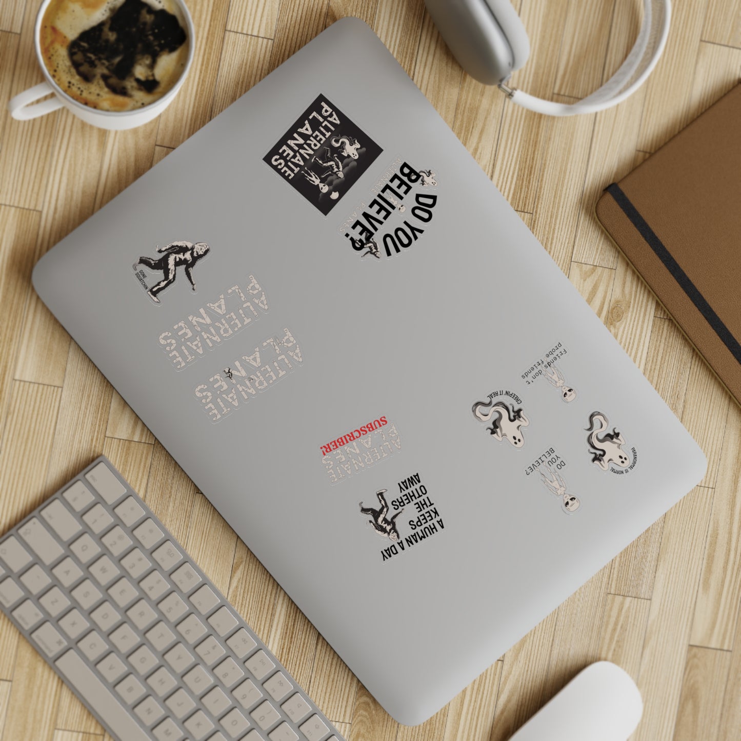 Sticker Bundle, Alternate Planes Paranormal Investigation Show Characters