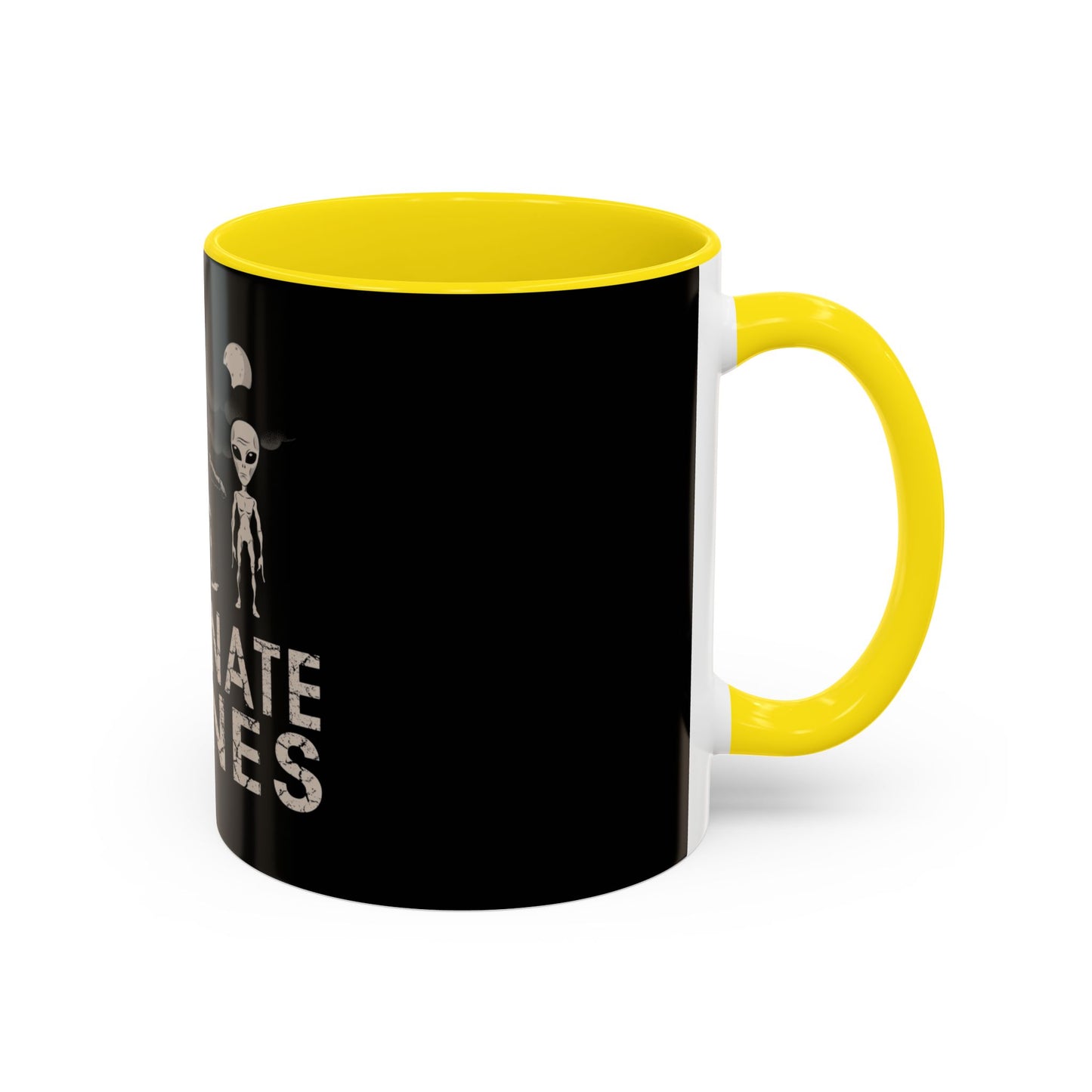Alien-Themed Coffee Mug, Perfect for Sci-Fi Lovers, Great Gift for Birthdays, Halloween, and More, Unique Home Décor Item