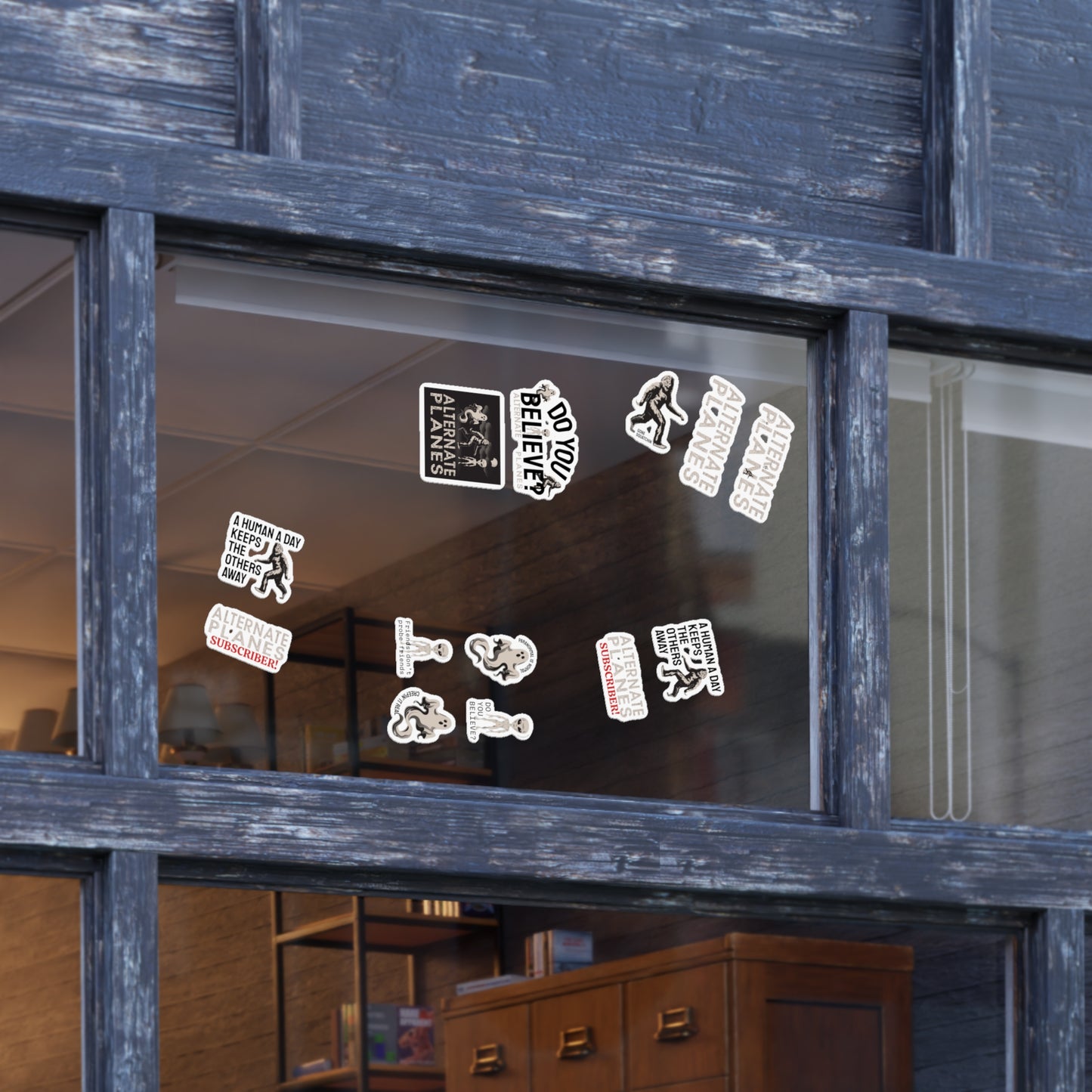 Sticker Bundle, Alternate Planes Paranormal Investigation Show Characters