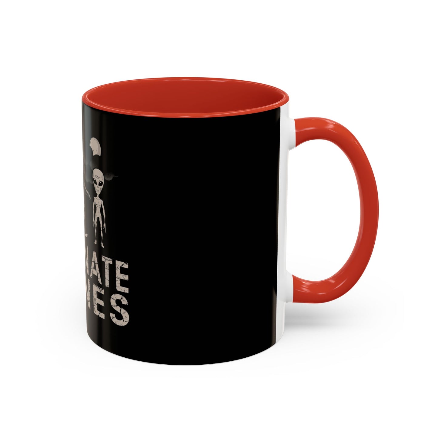 Alien-Themed Coffee Mug, Perfect for Sci-Fi Lovers, Great Gift for Birthdays, Halloween, and More, Unique Home Décor Item