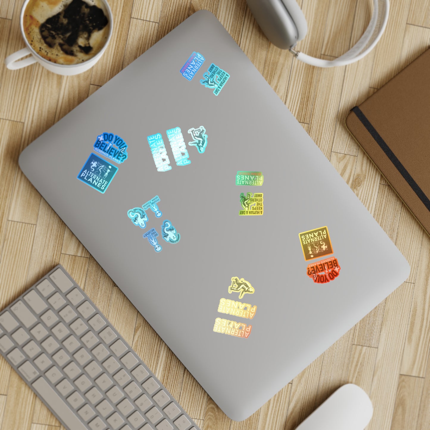 Sticker Bundle, Alternate Planes Paranormal Investigation Show Characters