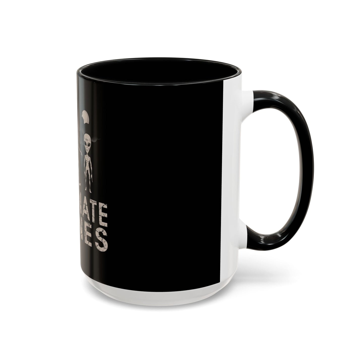 Alien-Themed Coffee Mug, Perfect for Sci-Fi Lovers, Great Gift for Birthdays, Halloween, and More, Unique Home Décor Item