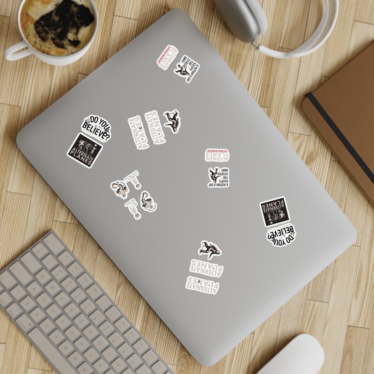 Sticker Bundle, Alternate Planes Paranormal Investigation Show Characters