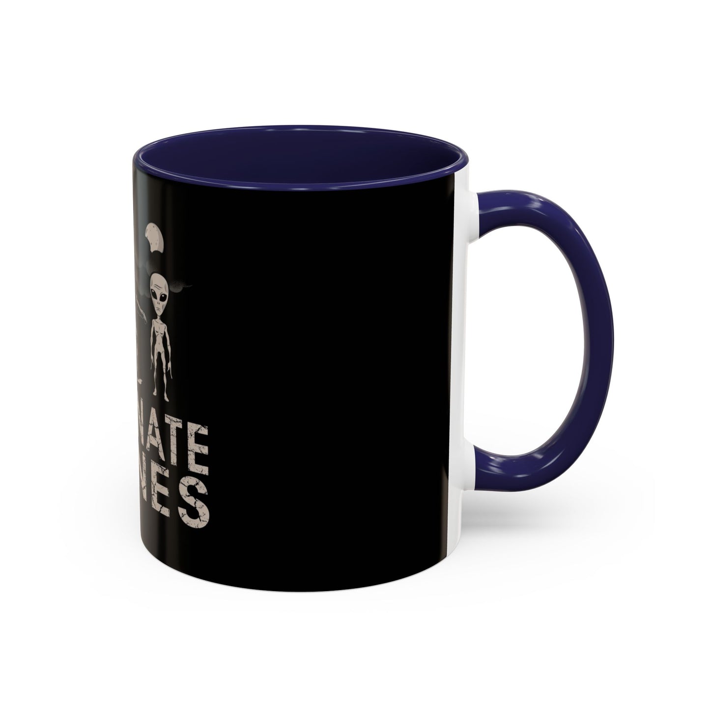 Alien-Themed Coffee Mug, Perfect for Sci-Fi Lovers, Great Gift for Birthdays, Halloween, and More, Unique Home Décor Item