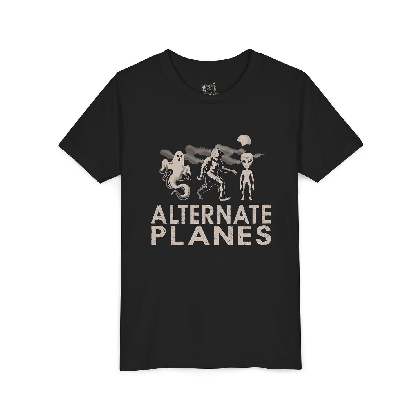 Kids' Graphic Tee - Do You Believe in Alternate Planes? Fun, Whimsical Alien T-Shirt for Halloween, Birthdays, Kids' Parties, Gift