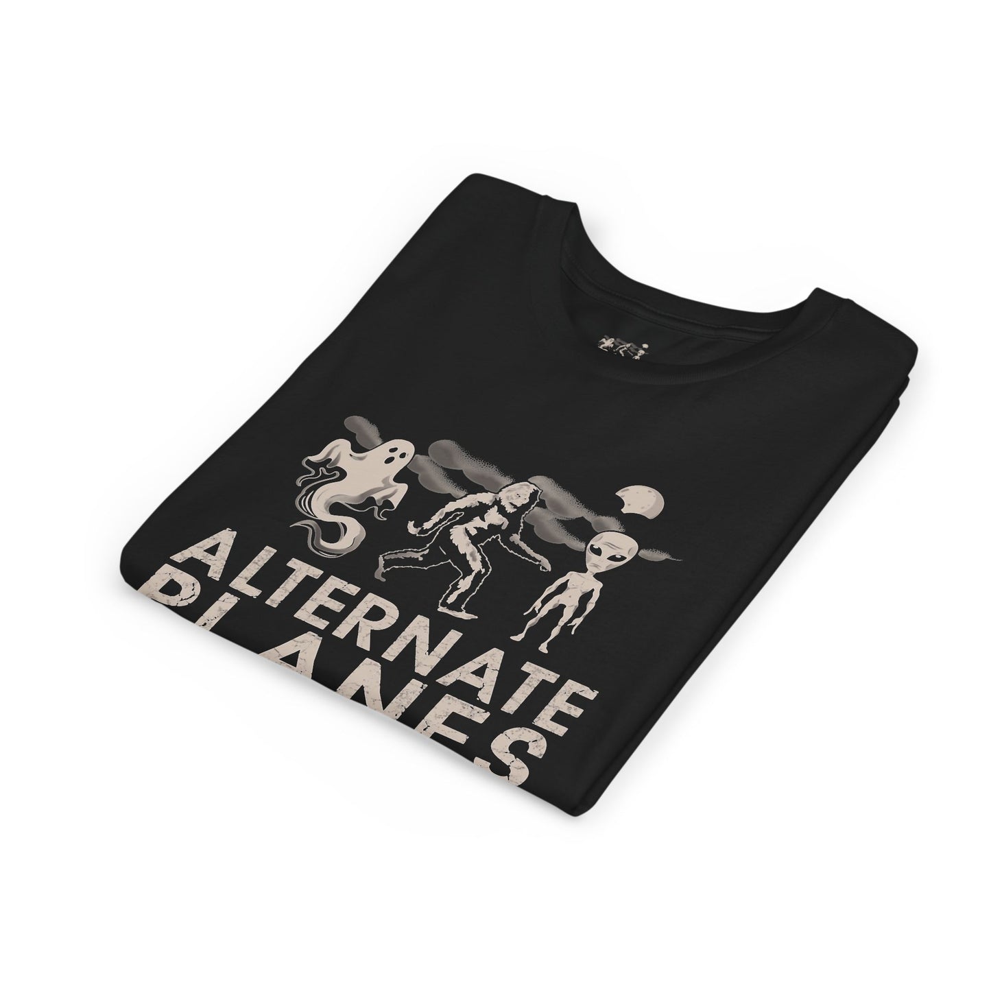 Kids' Graphic Tee - Do You Believe in Alternate Planes? Fun, Whimsical Alien T-Shirt for Halloween, Birthdays, Kids' Parties, Gift
