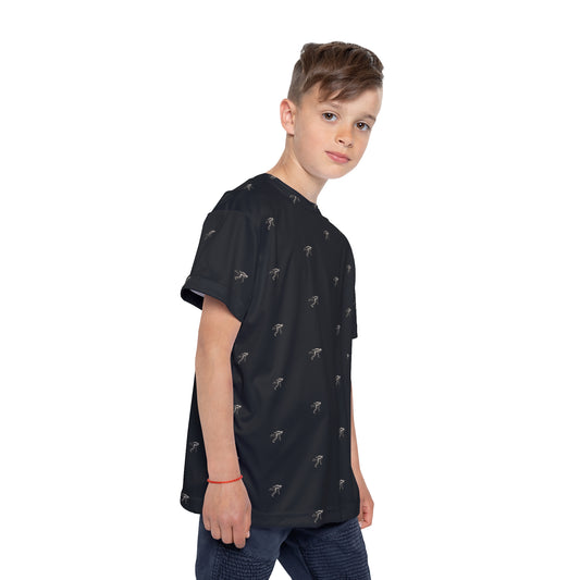 Kids Jersey - Bigfoot Pattern for Youth - Alternate Planes Channel