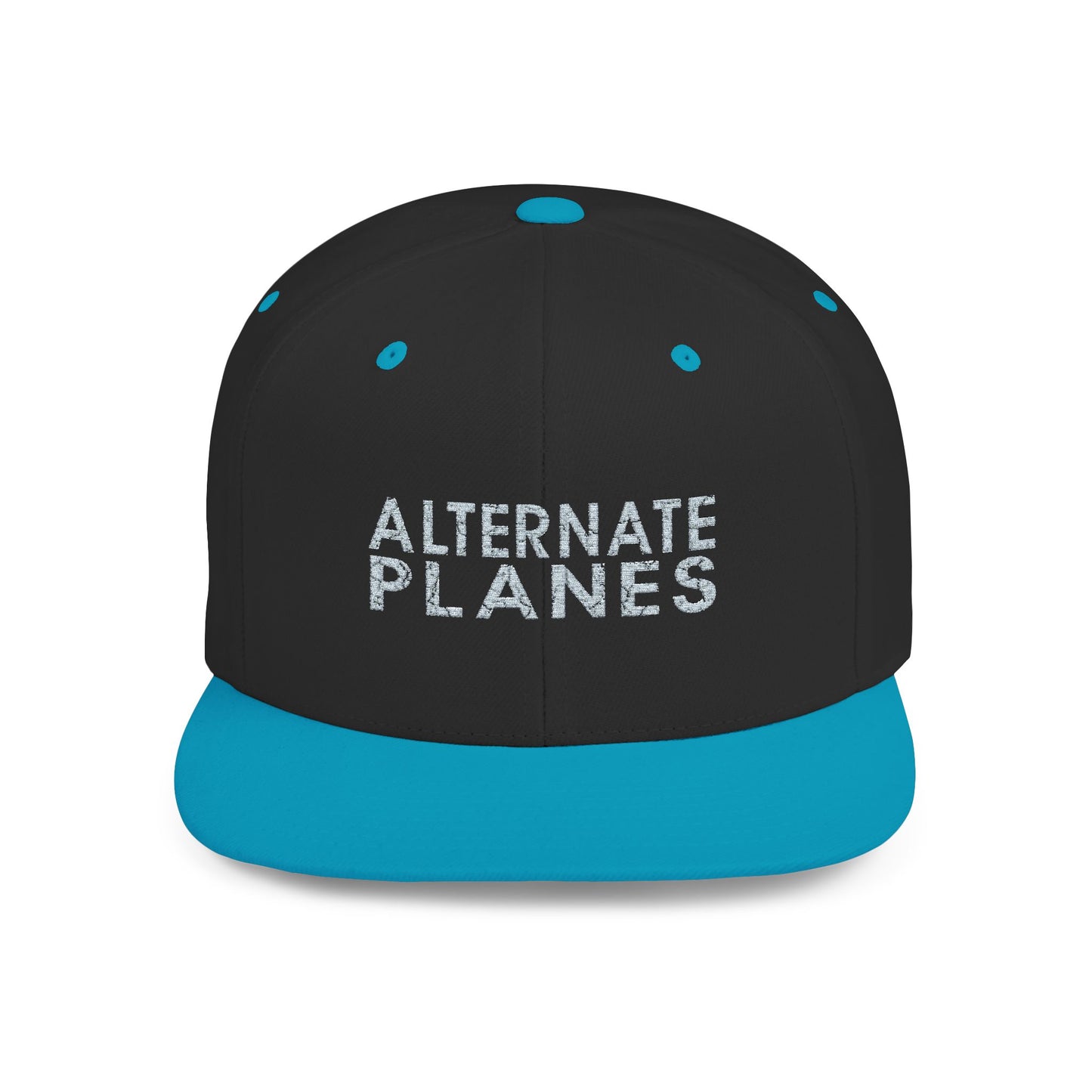 Alternate Planes Flat Bill Snapback Hat, Trendy Baseball Cap, Streetwear Accessory, Gift for Him, Outdoor Style