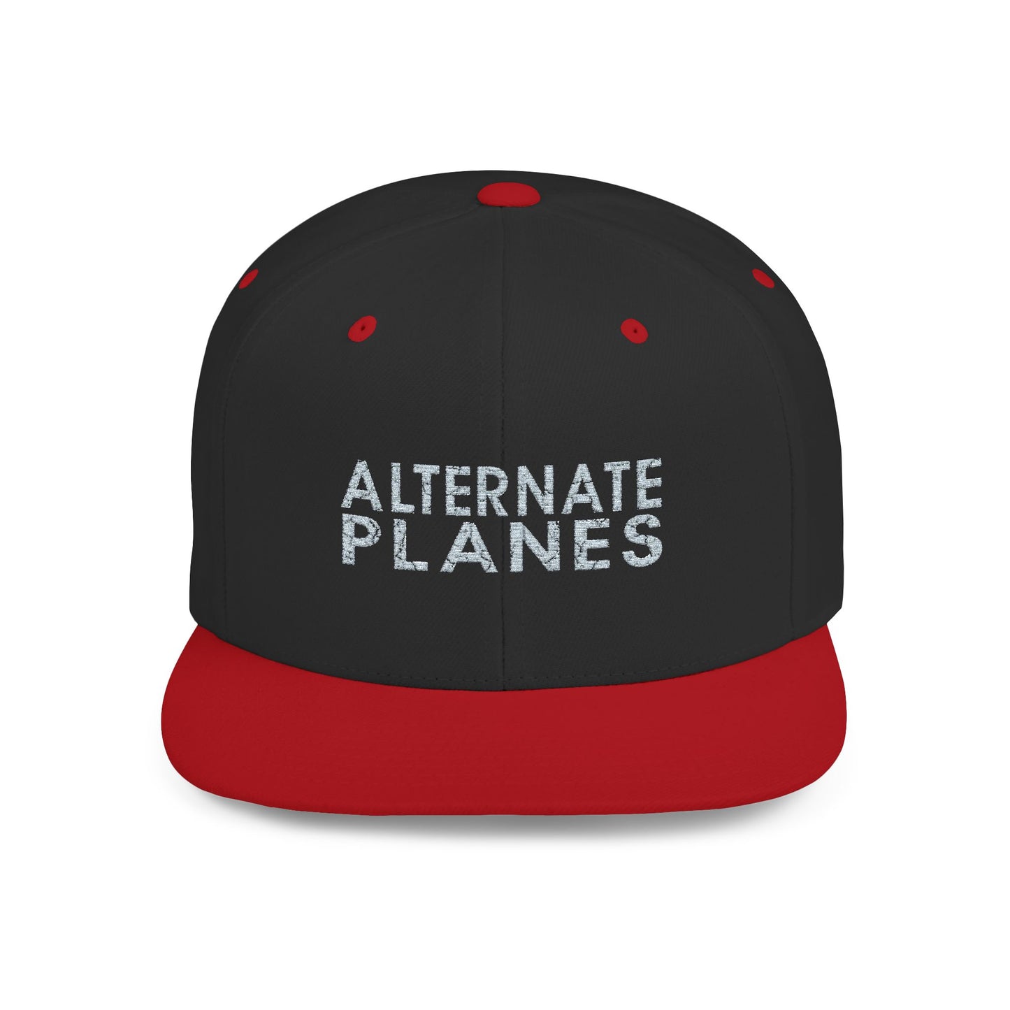 Alternate Planes Flat Bill Snapback Hat, Trendy Baseball Cap, Streetwear Accessory, Gift for Him, Outdoor Style