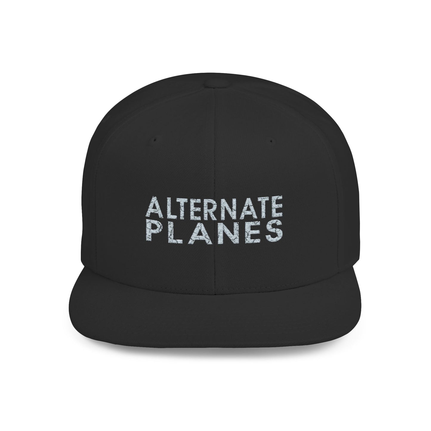Alternate Planes Flat Bill Snapback Hat, Trendy Baseball Cap, Streetwear Accessory, Gift for Him, Outdoor Style