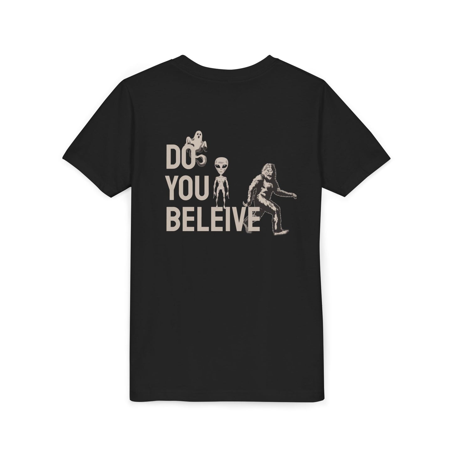 Kids' Graphic Tee - Do You Believe in Alternate Planes? Fun, Whimsical Alien T-Shirt for Halloween, Birthdays, Kids' Parties, Gift