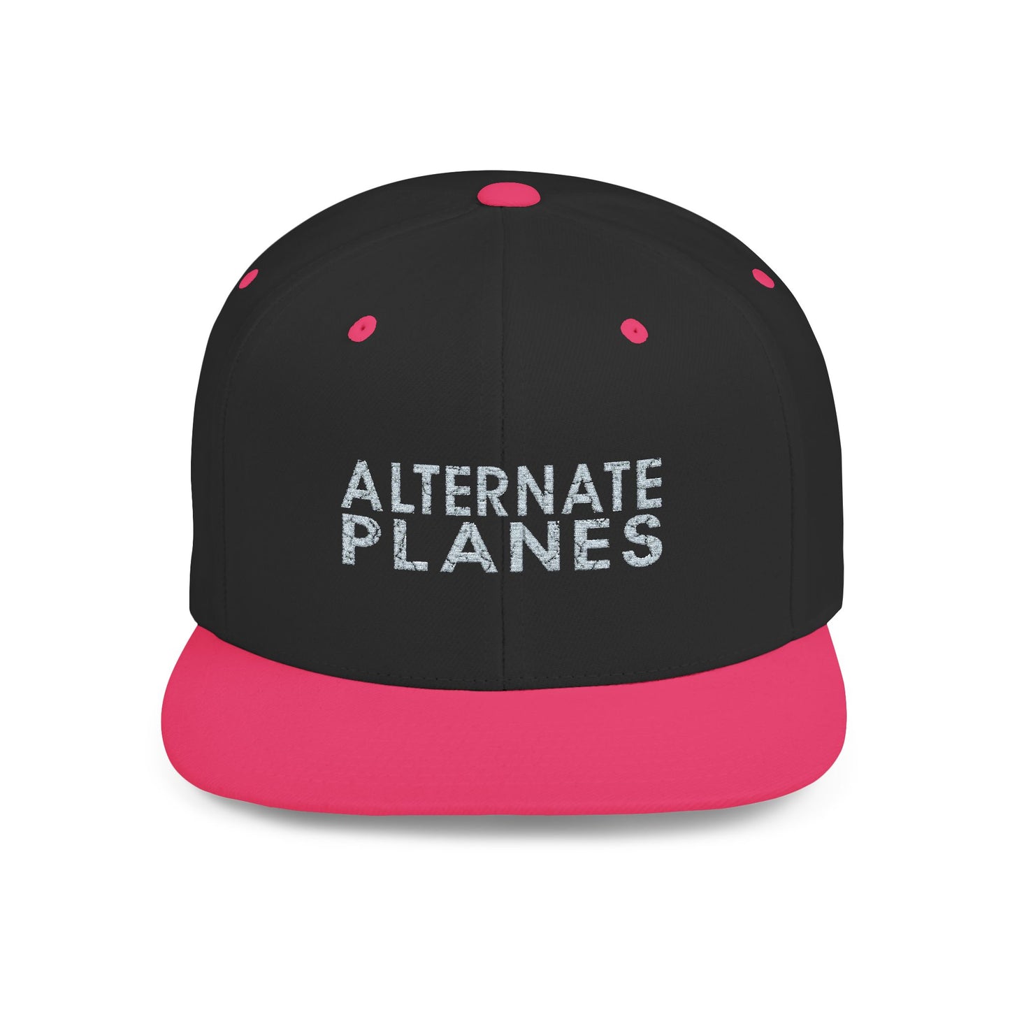 Alternate Planes Flat Bill Snapback Hat, Trendy Baseball Cap, Streetwear Accessory, Gift for Him, Outdoor Style